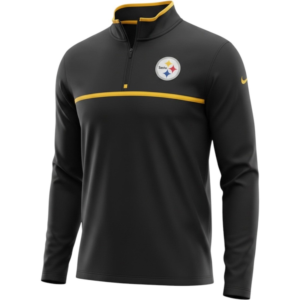 NFL Team Apparel Pittsburgh Steelers Men's 1/4 Quarter Zip (XL), NWOT